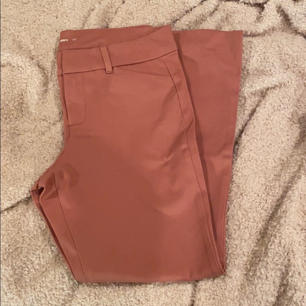 Never Worn! Pink Ankle Cut Pants